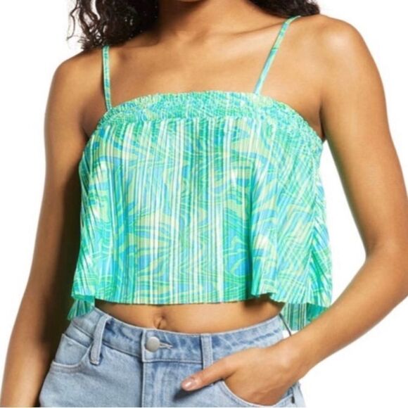 bp Tops - NWT BP Plissé Crop Camisole Sz XL